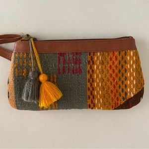 NWOT Nena & Co. Morocco wristlet clutch.